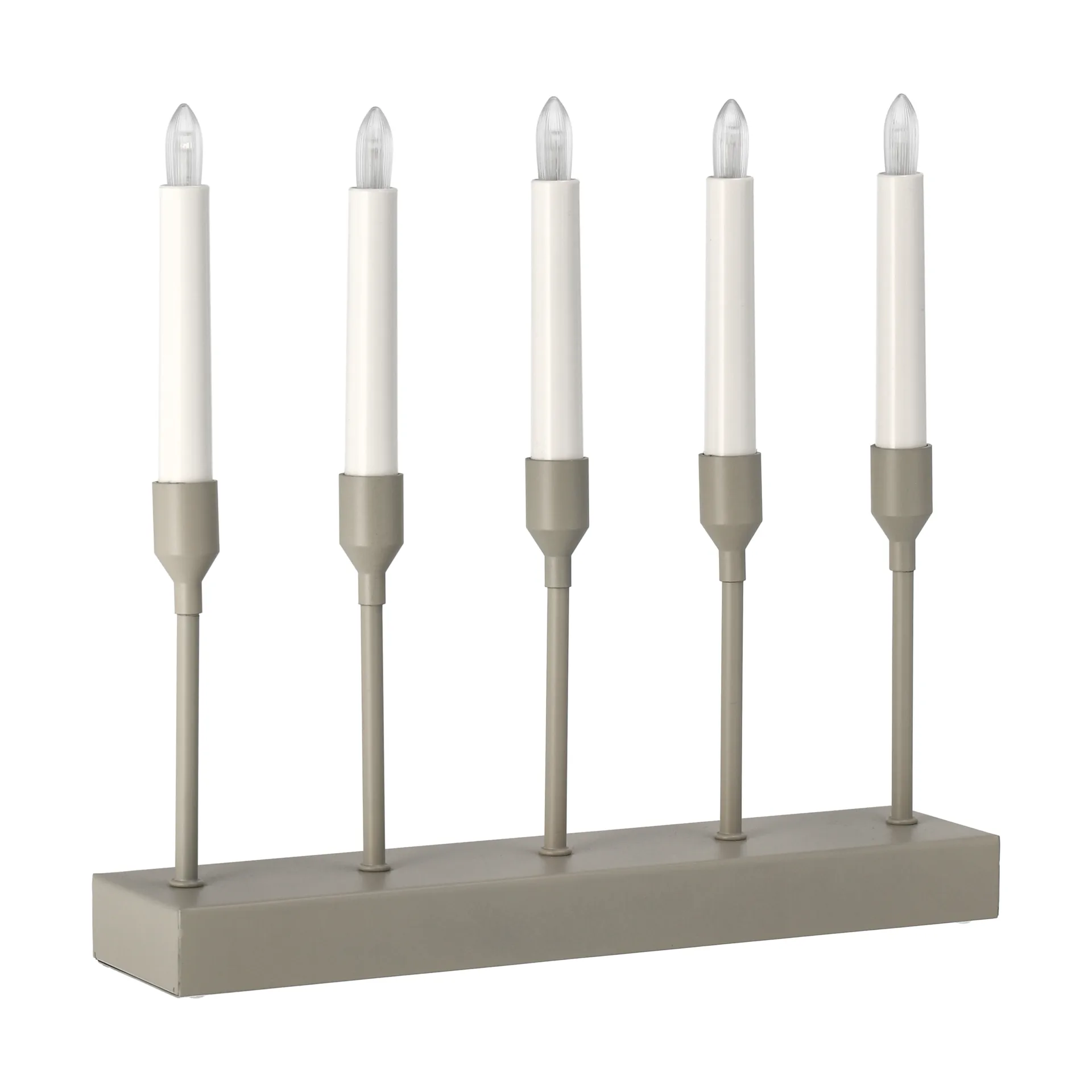 Kindle portabel adventsljusstake 30 cm, Beige Scandi Living