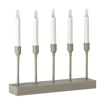 Kindle portabel adventsljusstake 30 cm - Beige - Scandi Living