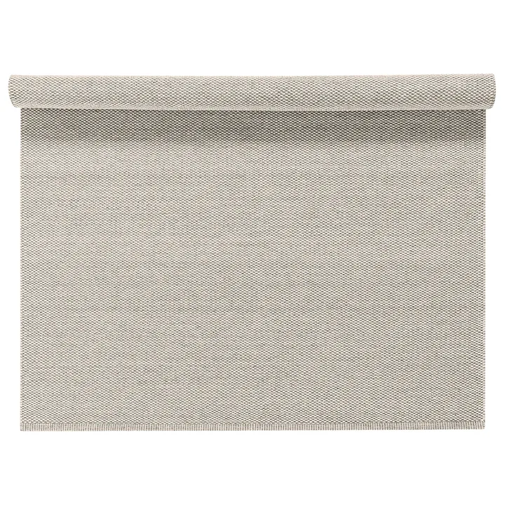 Lea ullmatta naturvit - 200x300 cm - Scandi Living