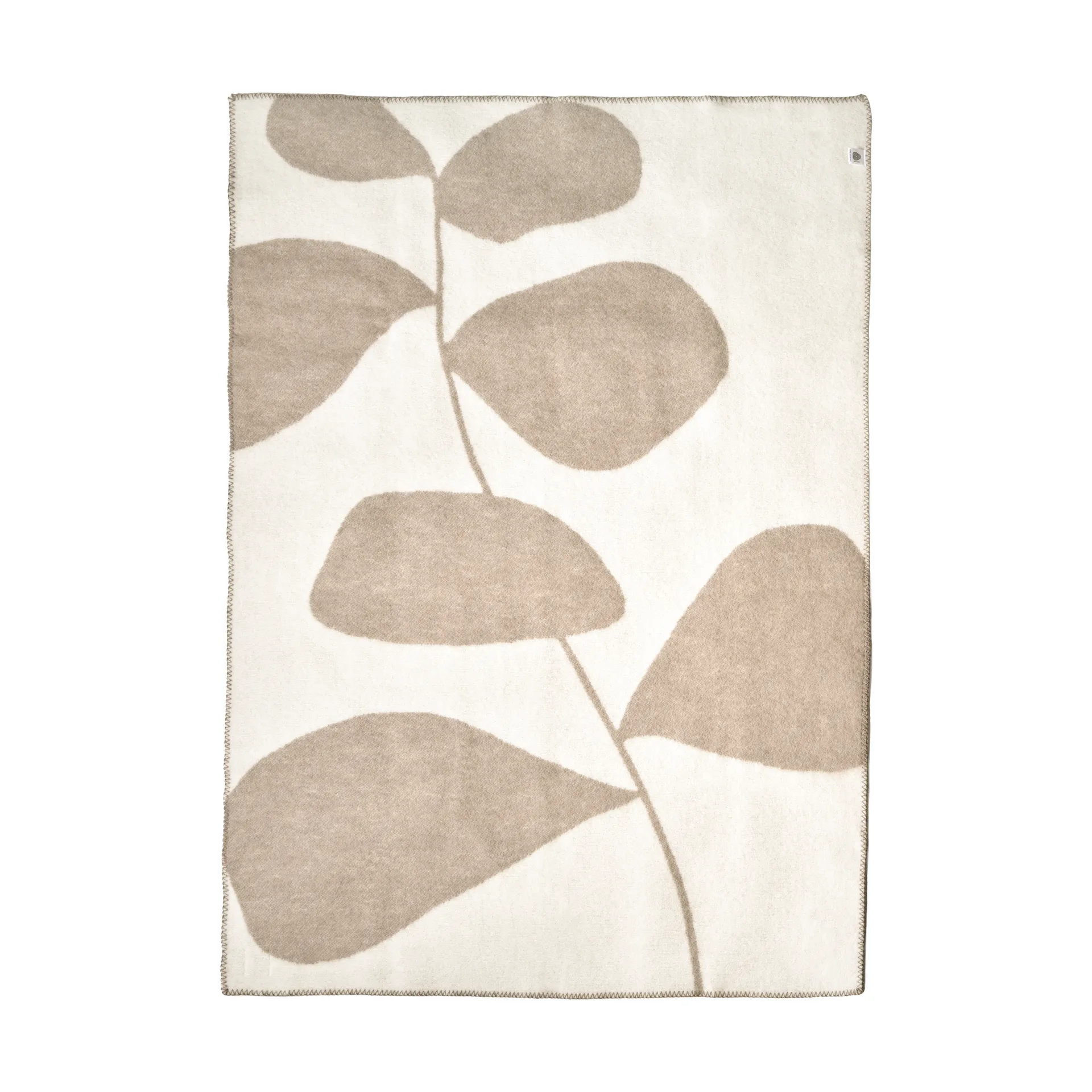 Leaf ullpläd 130x170 cm, Mole Scandi Living