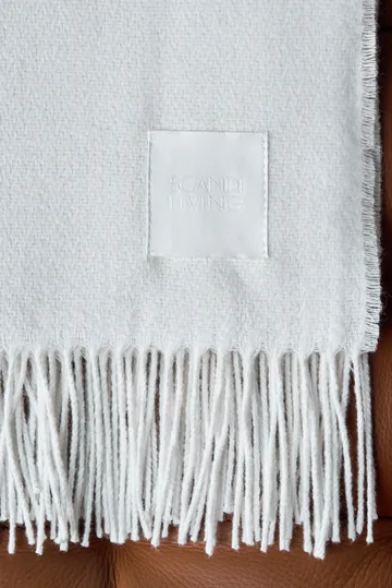 Loom bomullspläd 125x170 cm - Birch - Scandi Living