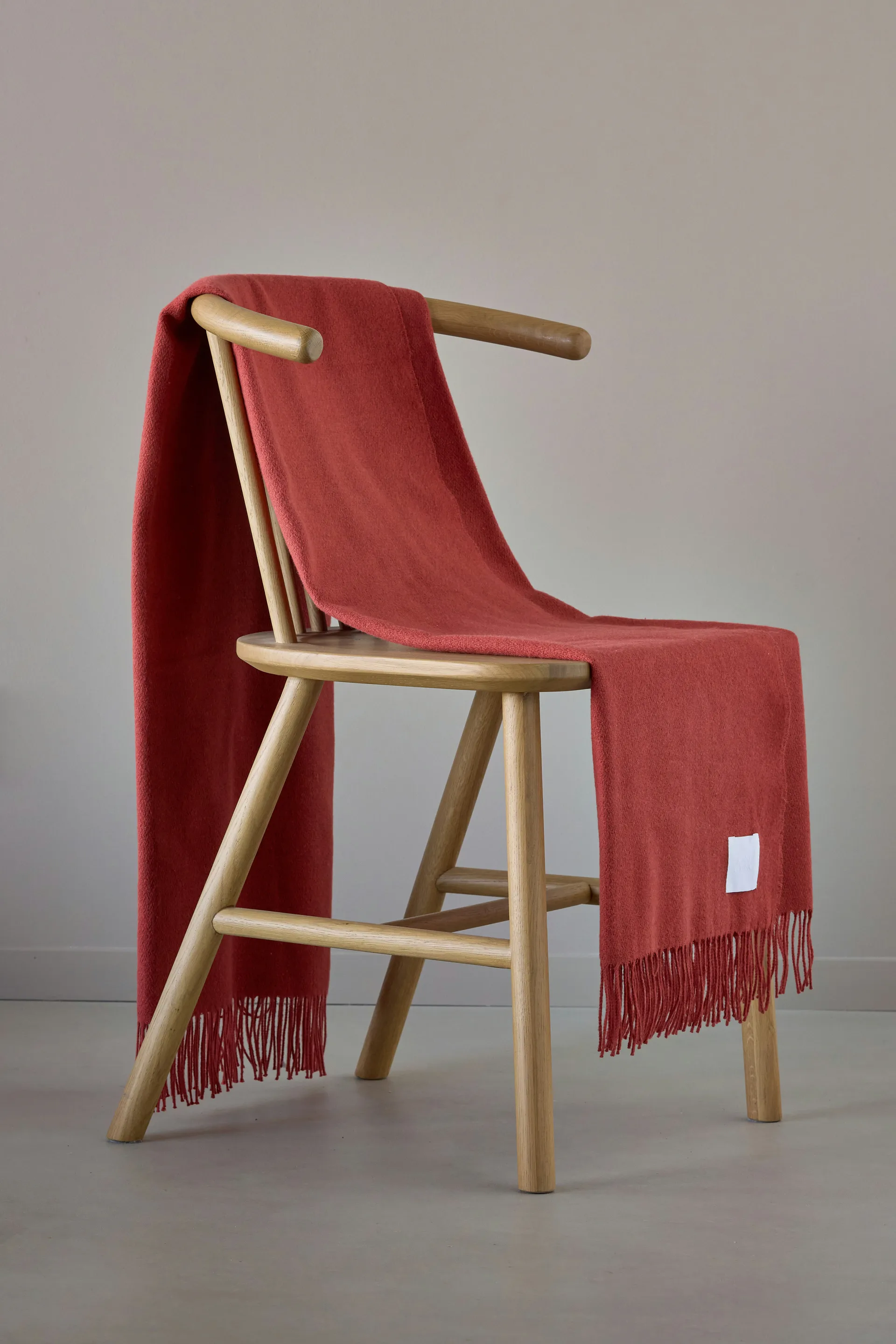 Loom bomullspläd 125x170 cm, Rust Scandi Living