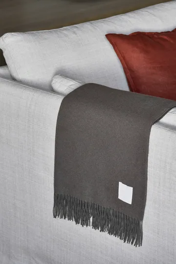 Loom bomullspläd 125x170 cm - Taupe - Scandi Living