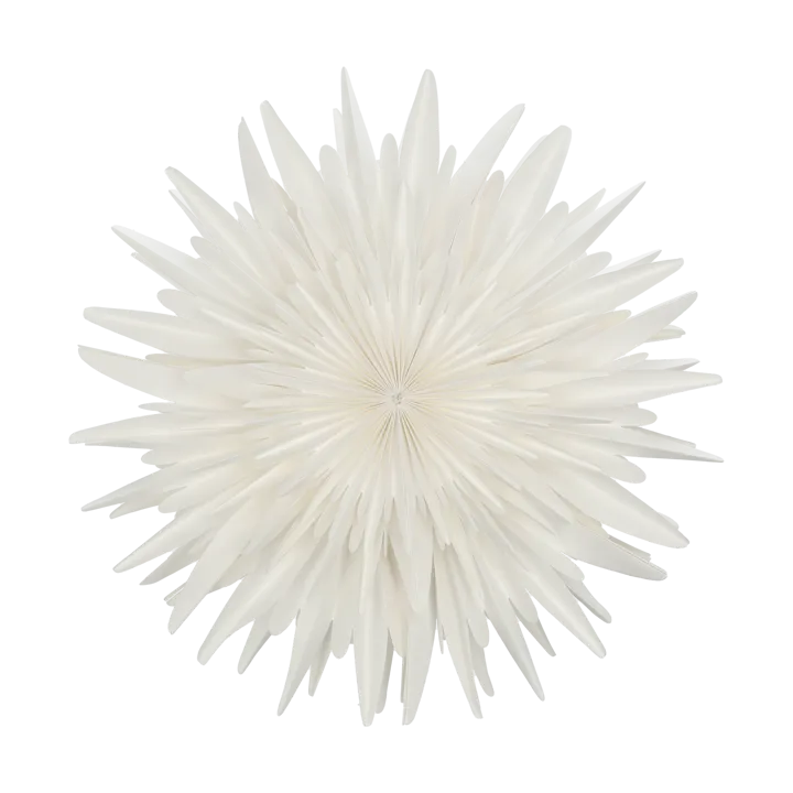 Luna adventsstjärna vit - 45 cm - Scandi Living