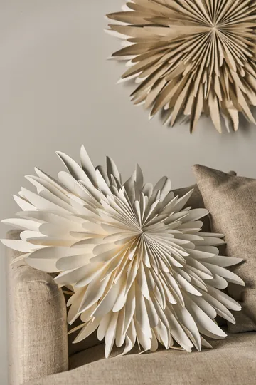 Luna adventsstjärna vit - 60 cm - Scandi Living