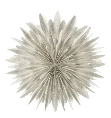 Luna adventsstjärna vit med prickar - Ø80 cm - Scandi Living