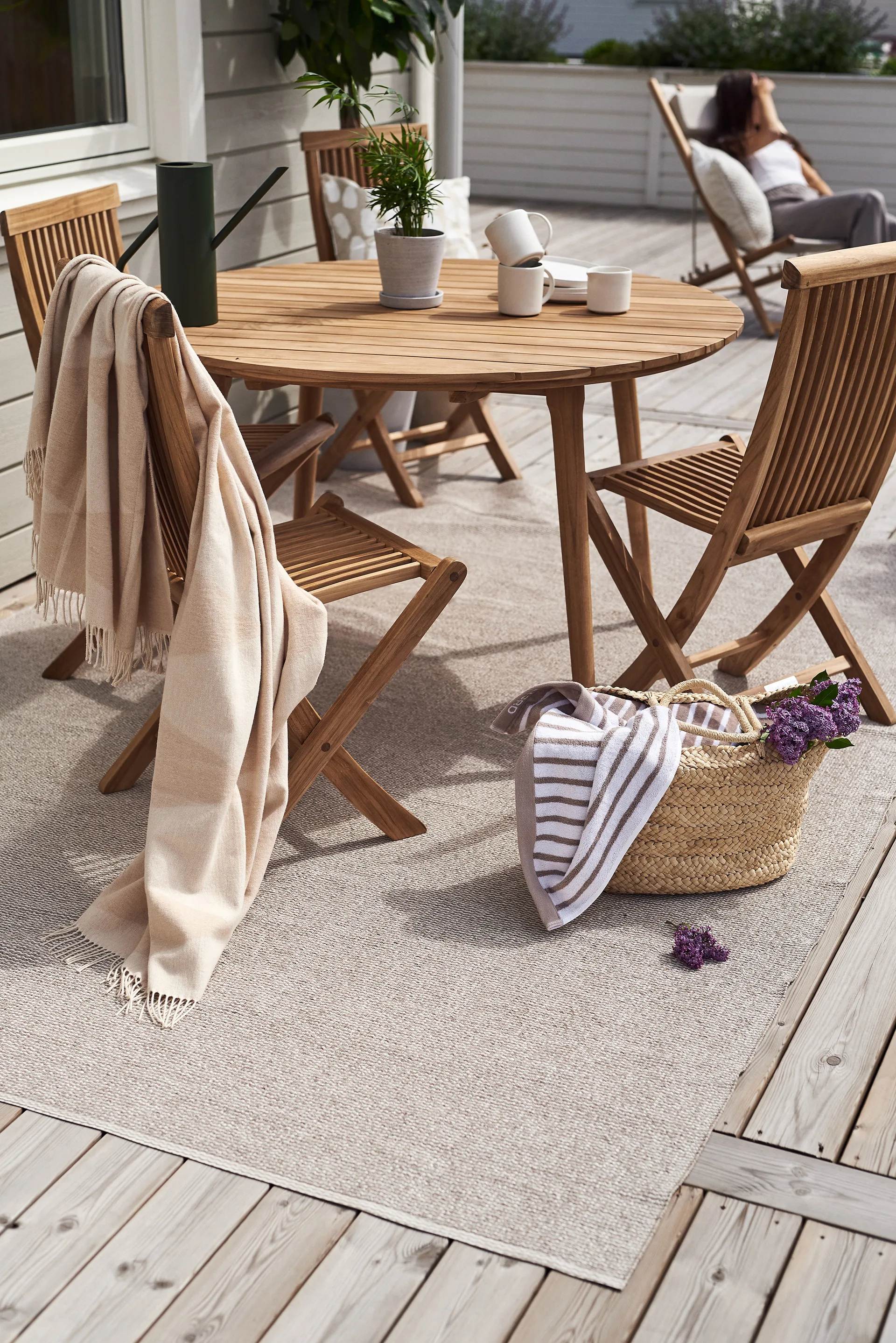 Mellow plastmatta greige, 150x200 cm Scandi Living