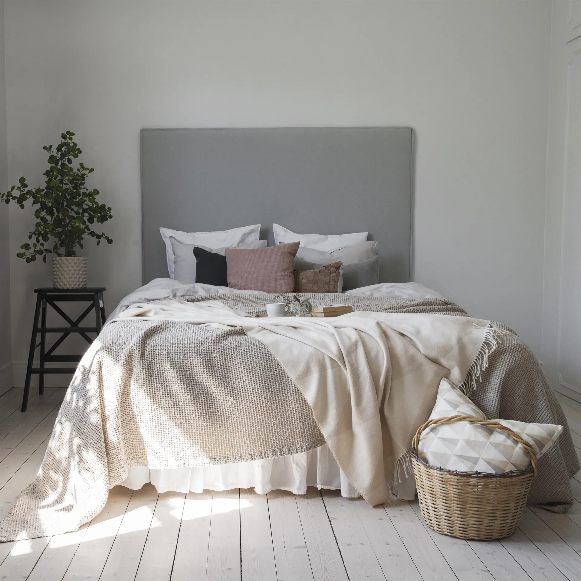 Moss överkast 160x260 cm, Beige Scandi Living