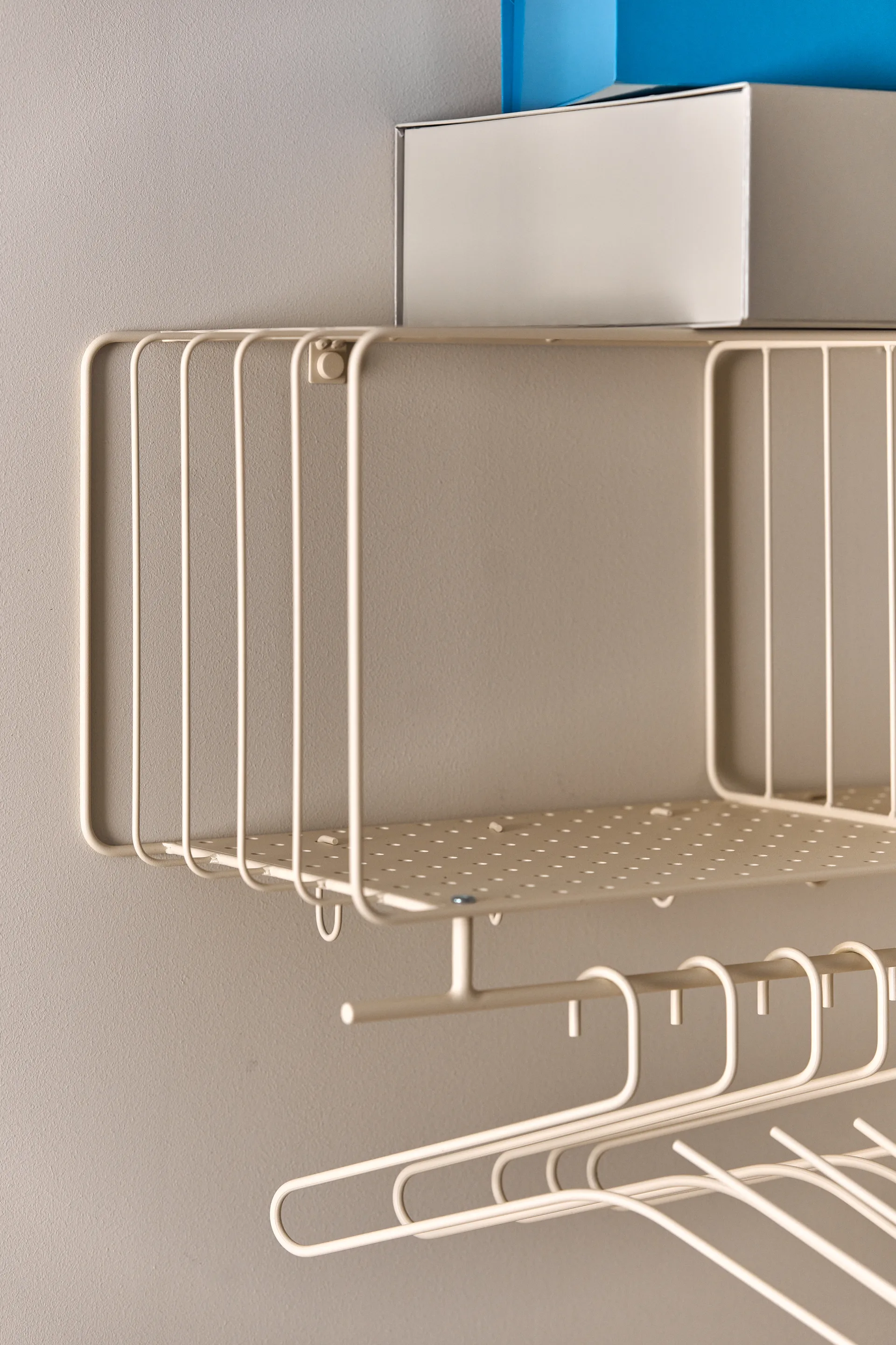 Nod hatthylla 90 cm, Beige Scandi Living