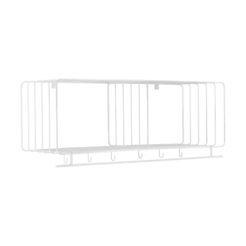 Nod hatthylla 90 cm - White - Scandi Living