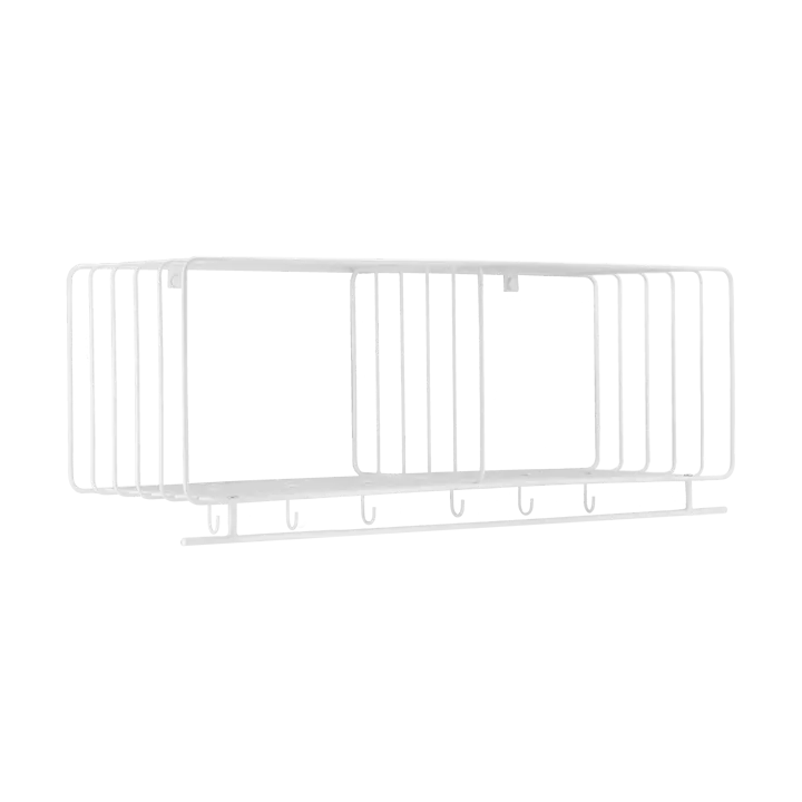 Nod hatthylla 90 cm - White - Scandi Living