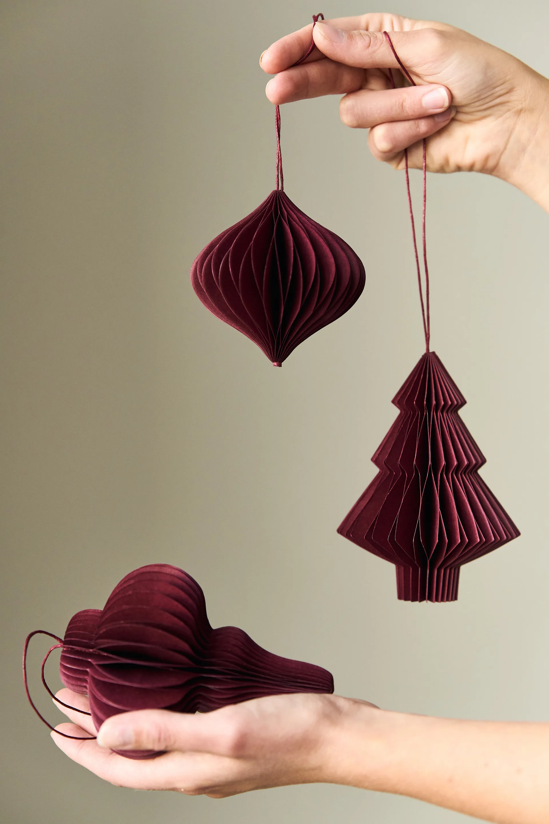 Onion julgranshänge 4-pack, Red Scandi Living
