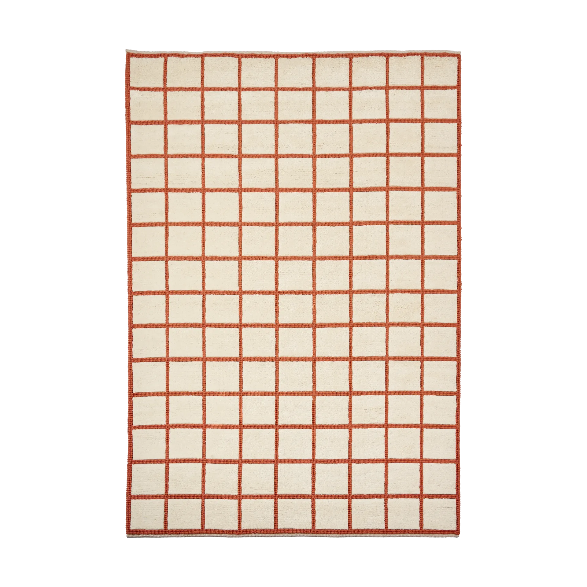 Pasture ullmatta naturvit/rost, 170x240 cm Scandi Living