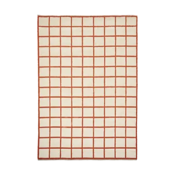 Pasture ullmatta naturvit/rost - 170x240 cm - Scandi Living