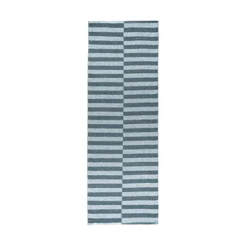 Path gångmatta - Ocean blue, 70x200 cm - Scandi Living