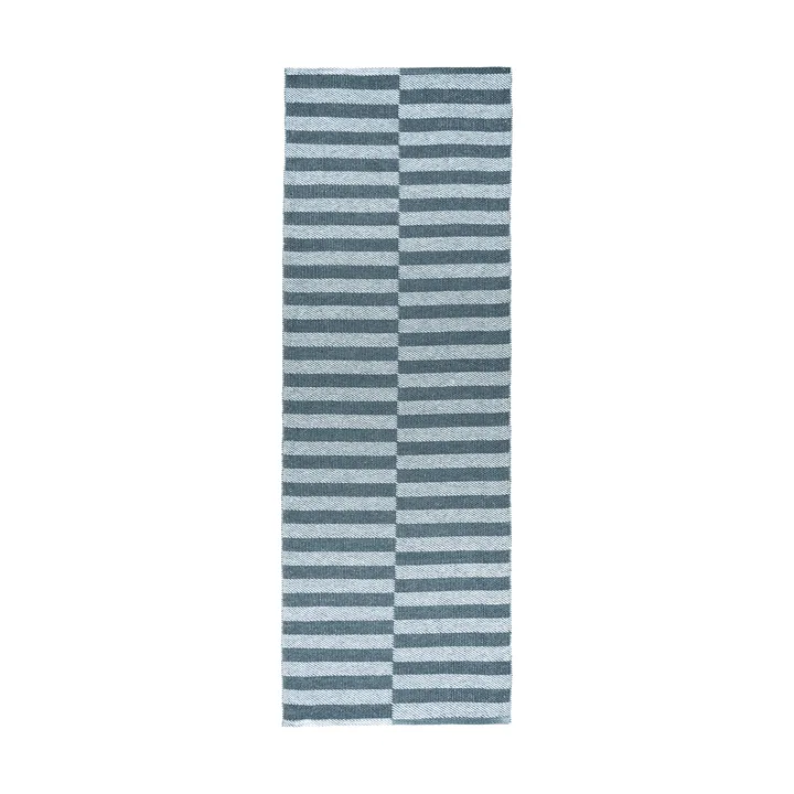 Path gångmatta - Ocean blue, 70x250 cm - Scandi Living