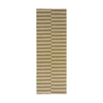 Path gångmatta - Olive green, 70x150 cm - Scandi Living