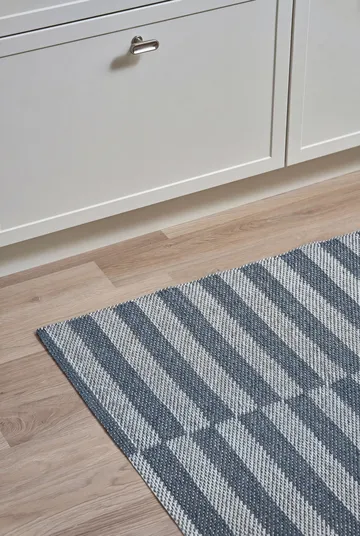 Path matta - Ocean blue, 150x200 cm - Scandi Living