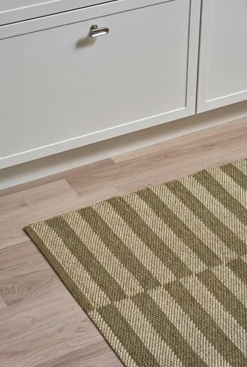Path matta - Olive green, 150x200 cm - Scandi Living