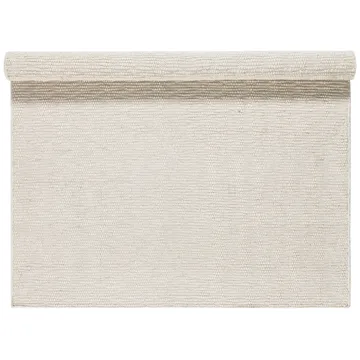 Pebble ullmatta vit - 200x300 cm - Scandi Living