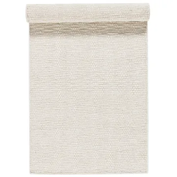 Pebble ullmatta vit - 80x240 cm - Scandi Living