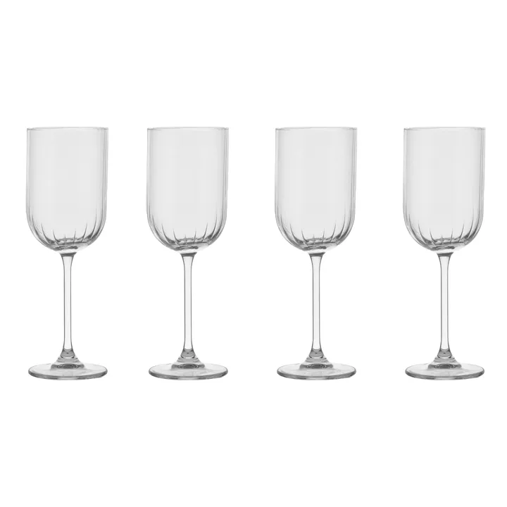 Pristine vitvinsglas 32 cl 4-pack - Klar - Scandi Living