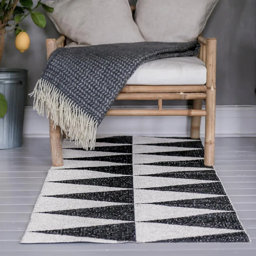 Rime matta svart, 70 x 200 cm Scandi Living