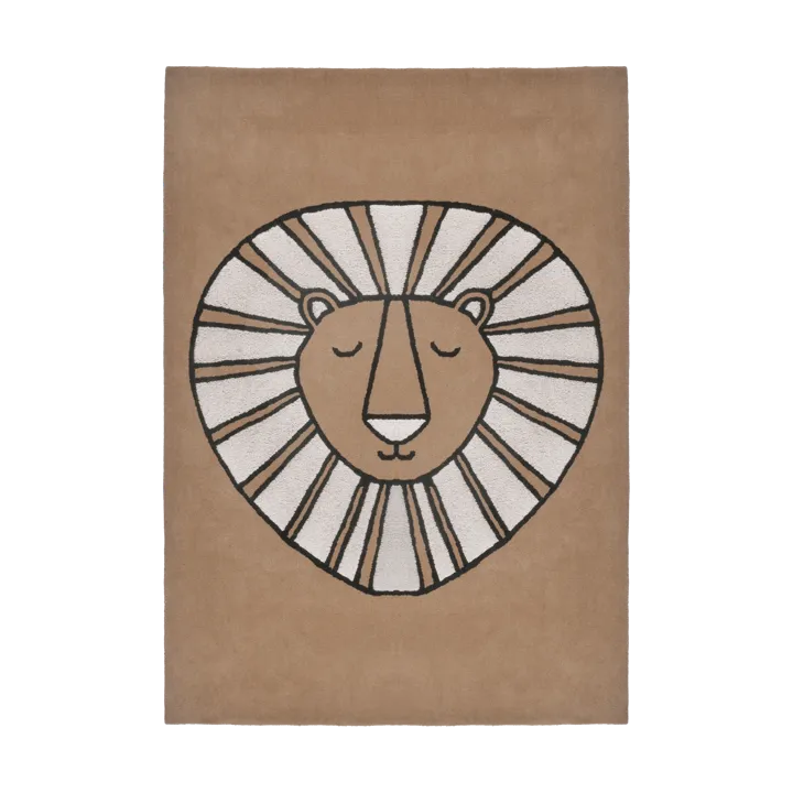 Roar ullmatta 170x240 cm - Sand - Scandi Living