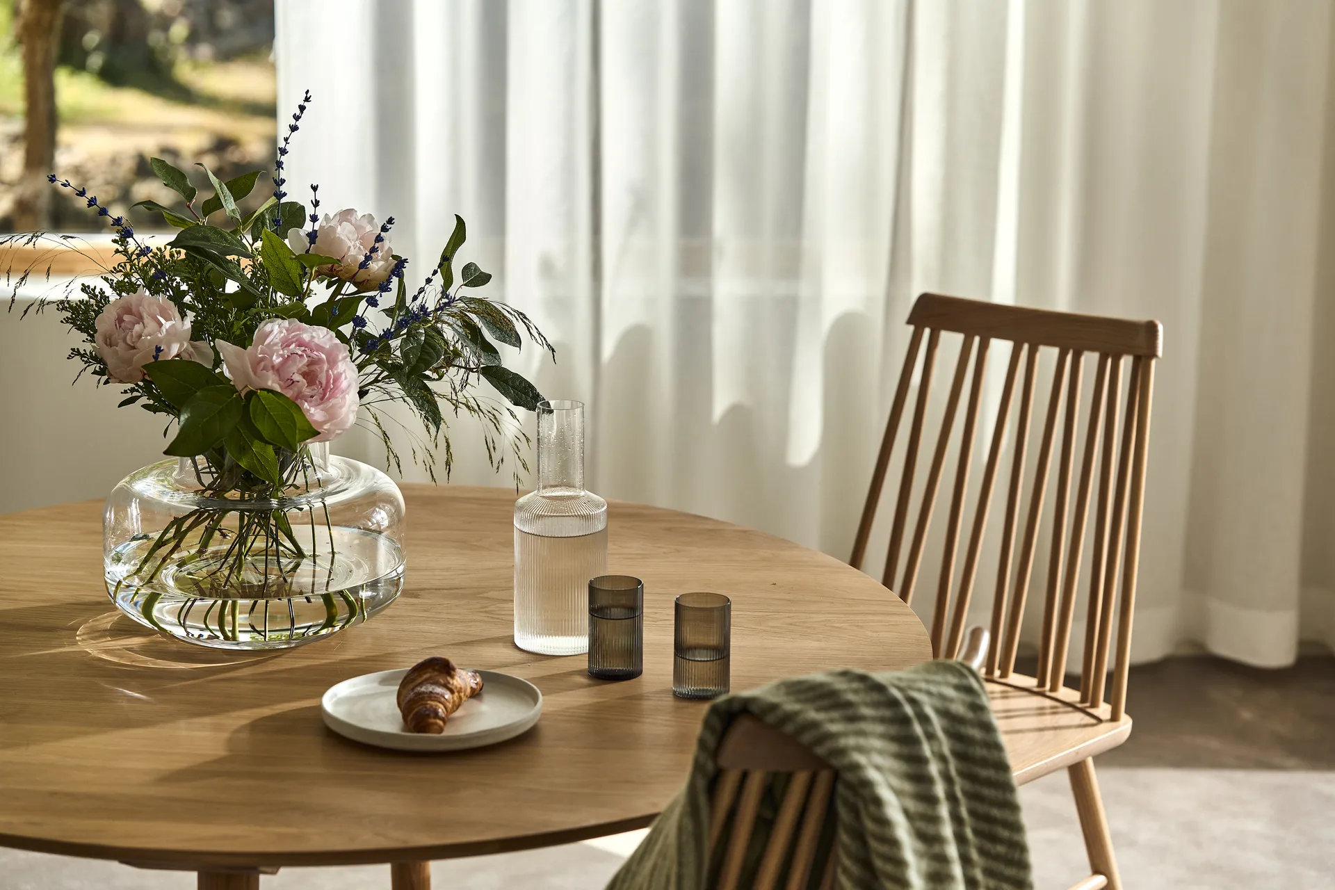 Sandsbro assiett offwhite, Ø20 cm, 8-pack Scandi Living