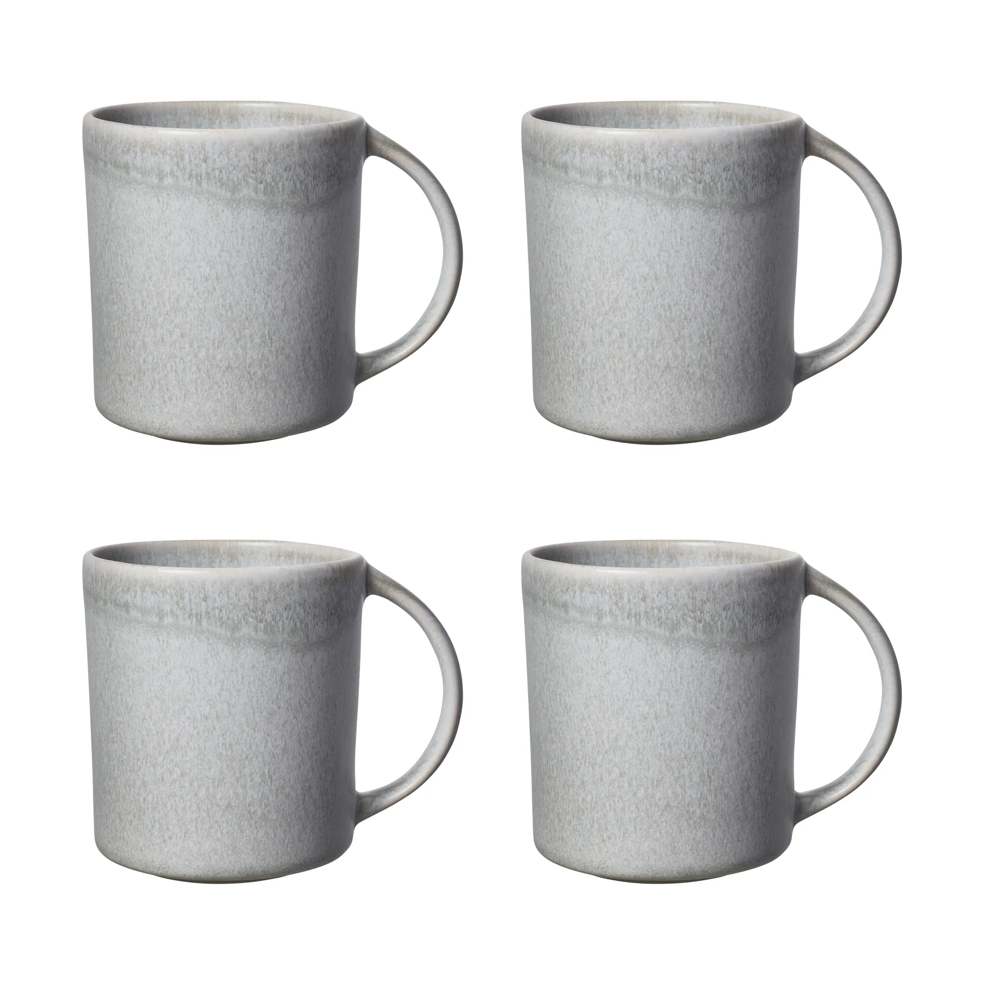 Sandsbro mugg ljusgrå, 30 cl, 4-pack Scandi Living