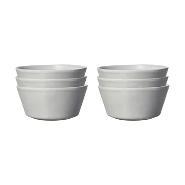 Sandsbro skål ljusgrå, Ø15 cm, 6-pack - Scandi Living