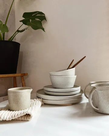 Sandsbro skål ljusgrå, Ø15 cm, 6-pack - Scandi Living