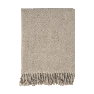 Sandstone ullpläd 130x180 cm - Beige - Scandi Living