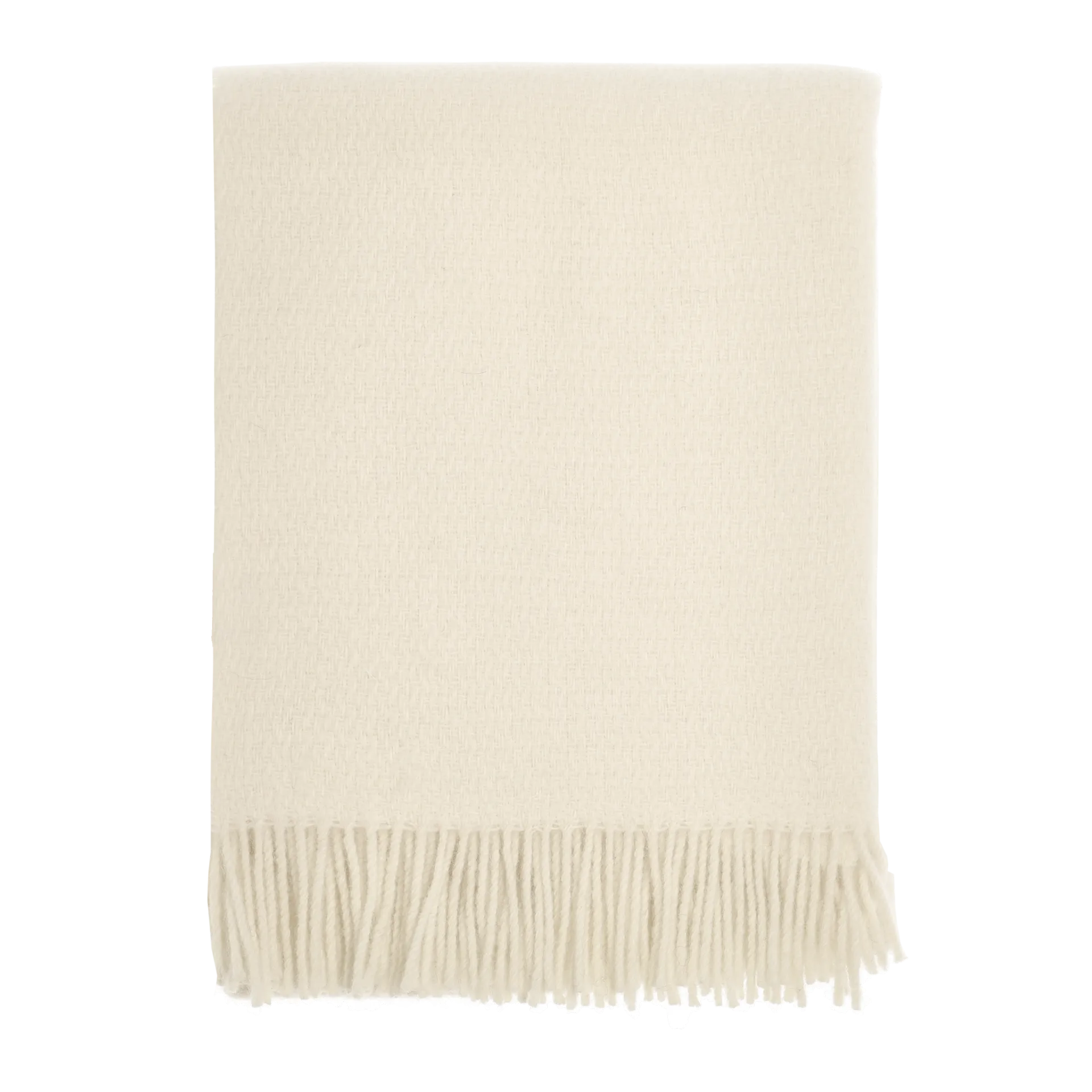 Sandstone ullpläd 130x180 cm, Creme Scandi Living