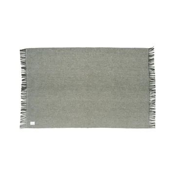 Sandstone ullpläd 130x180 cm - Khaki grön - Scandi Living