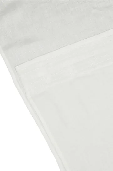 Serenity gardinlängd med multiband 129x250 cm - Vit - Scandi Living
