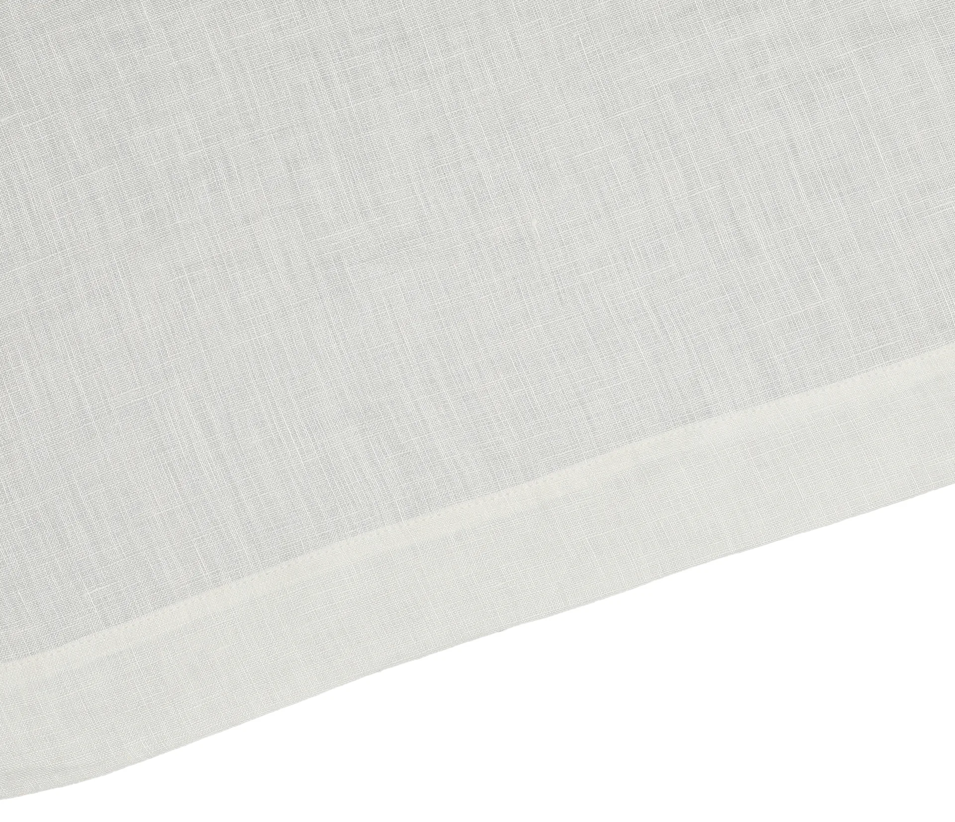 Serenity gardinlängd med multiband 129x250 cm, Vit Scandi Living
