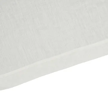 Serenity gardinlängd med multiband 129x250 cm - Vit - Scandi Living