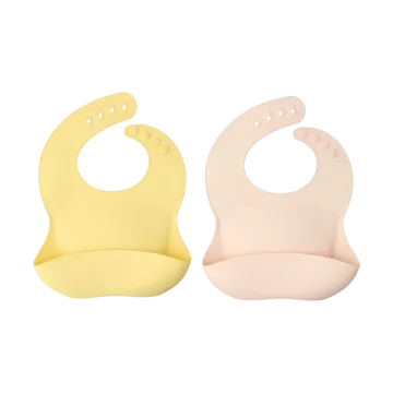 Silly haklapp silikon 2-pack - Blush-lemon - Scandi Living