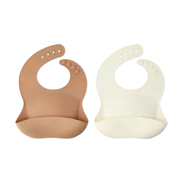 Silly haklapp silikon 2-pack - Vanilla-hazel - Scandi Living
