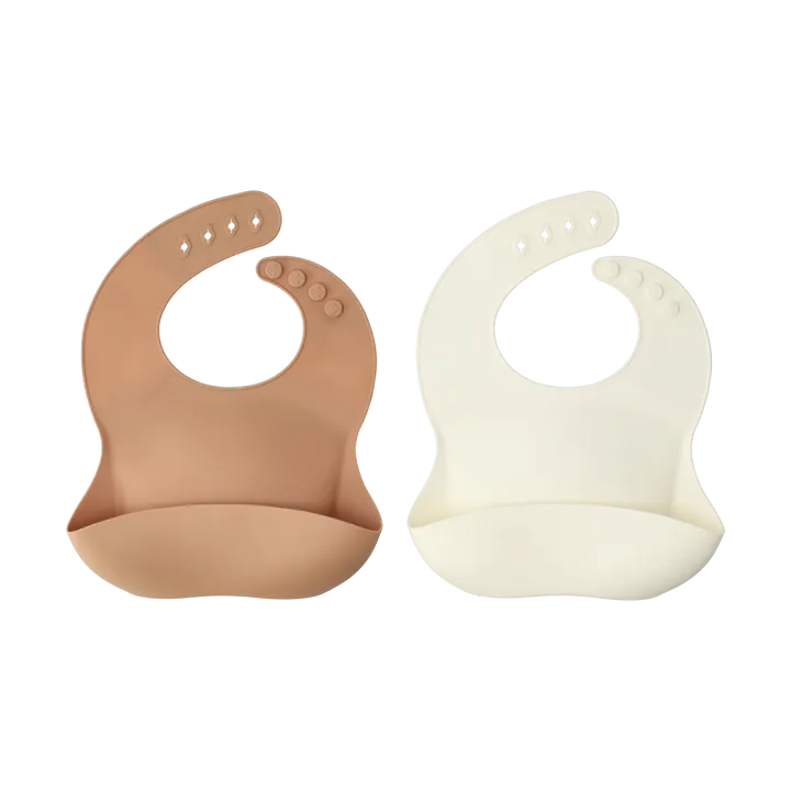 Silly haklapp silikon 2-pack - Vanilla-hazel - Scandi Living