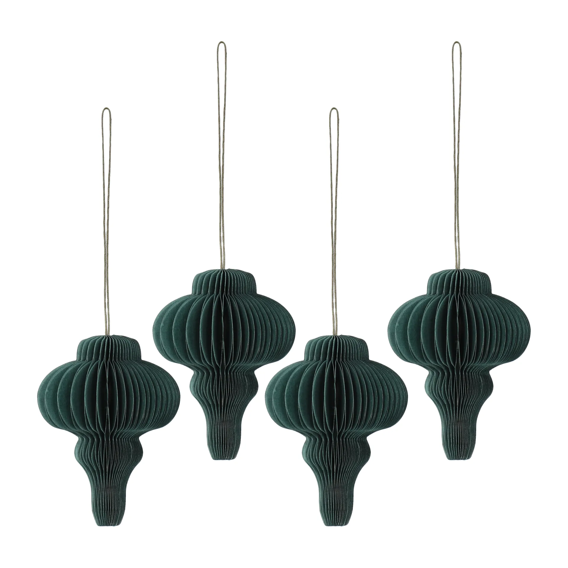 Spira julgranshänge 4-pack, Forest Green Scandi Living