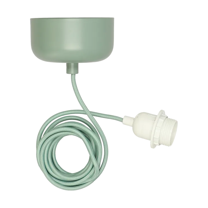 Takupphängning inkl sladd 250 cm - Grön - Scandi Living