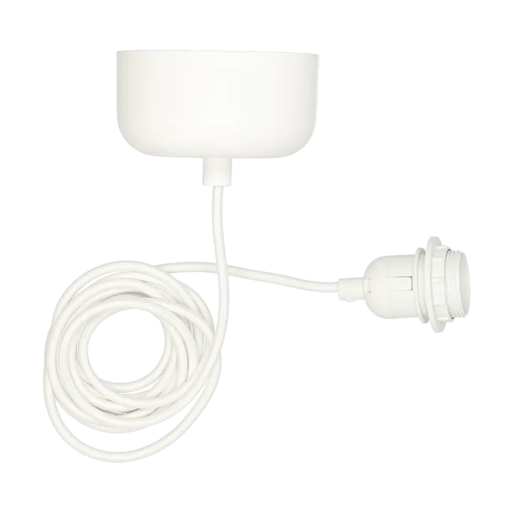 Takupphängning inkl sladd 250 cm - Vit - Scandi Living
