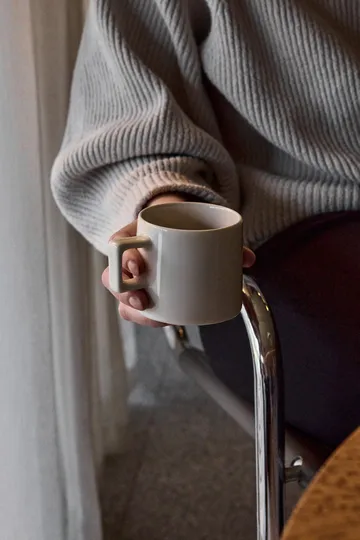 Taper mugg 30 cl - Ljusgrå - Scandi Living
