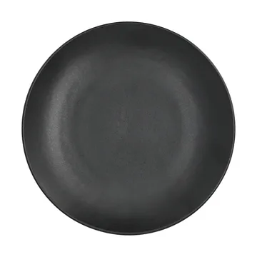 Terra assiett - Svart stengods, Ø22 cm - Scandi Living