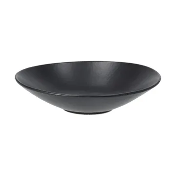 Terra pastatallrik - Svart stengods, Ø22,5 cm - Scandi Living