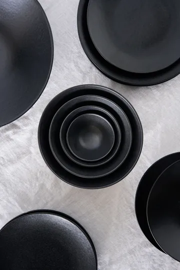 Terra ramenskål - Svart stengods, Ø20 cm - Scandi Living