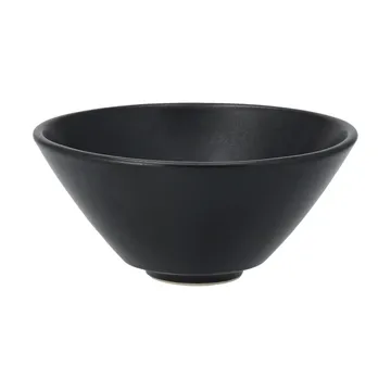 Terra serveringsskål - Svart stengods, Ø12 cm - Scandi Living