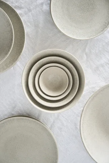 Terra soppskål - Beige stengods, Ø16 cm - Scandi Living
